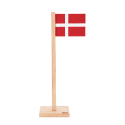 Dansk Bordflag - Egetræ - Felius Design